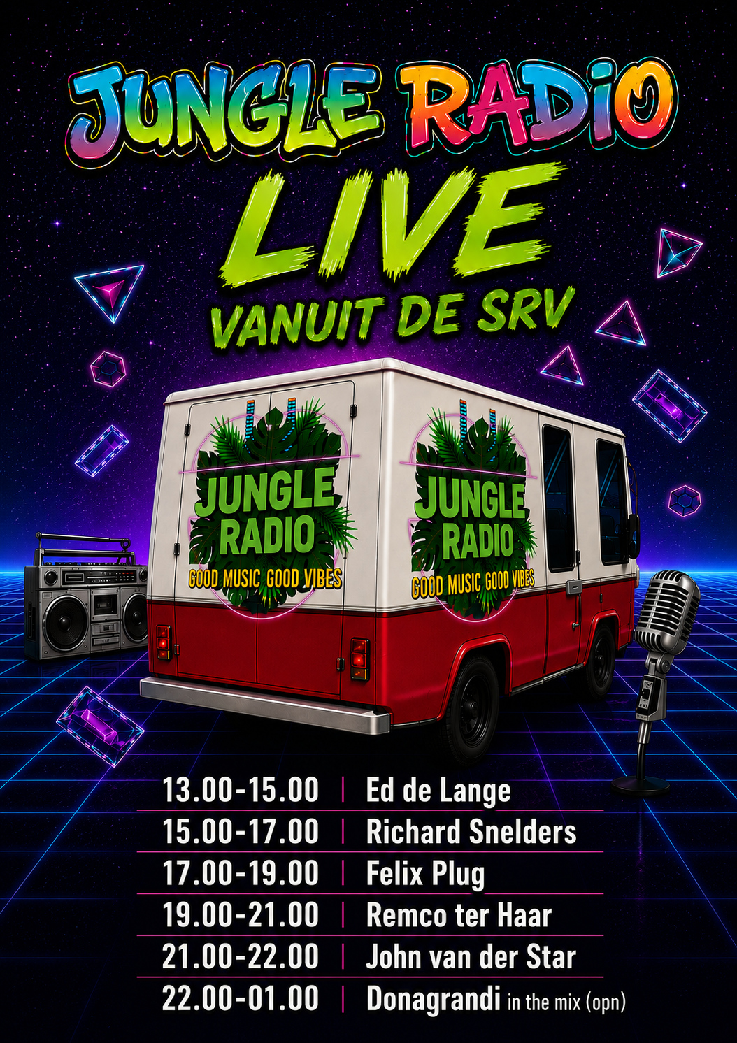 Live in de SRV Logo